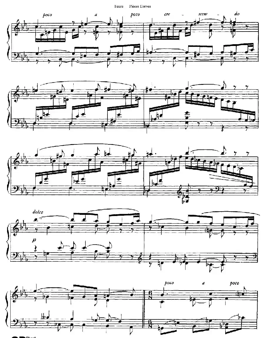 Pieces Breves Op.84（Ⅰ）