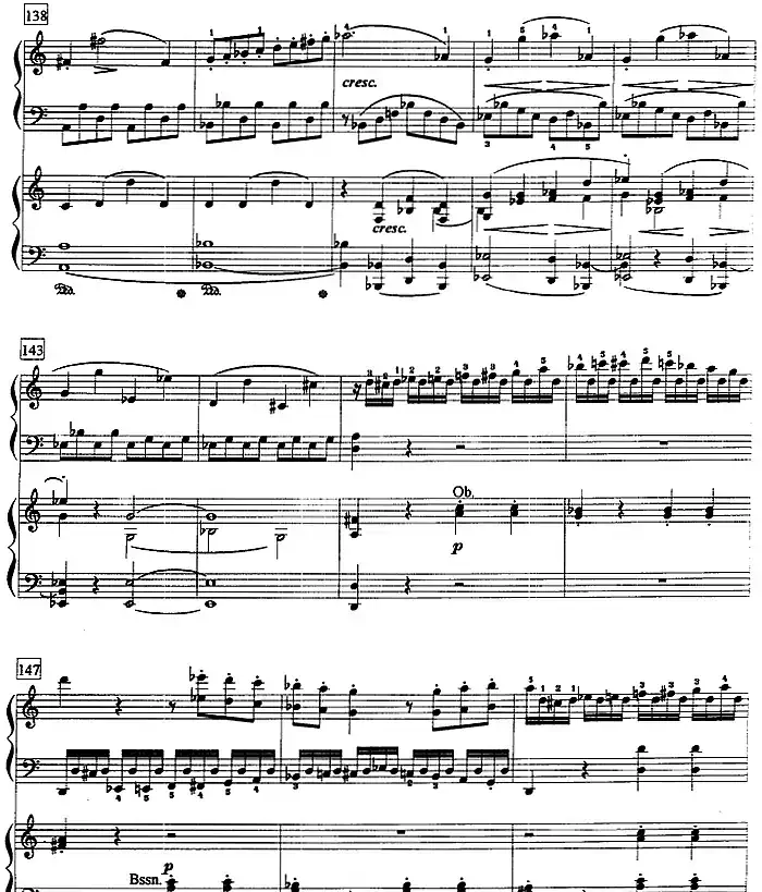钢琴教程第八级 大型乐曲（C大调第一钢琴协奏曲 Op.15 第一乐章）