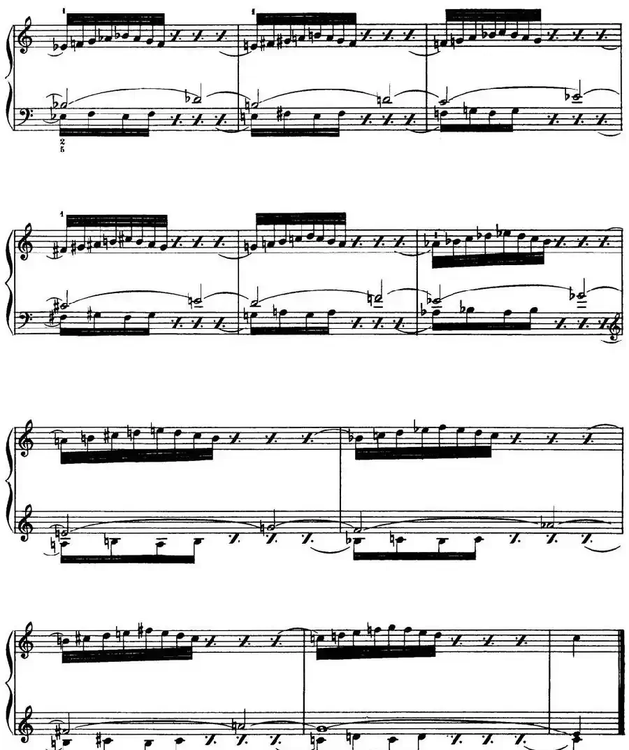 Technical Studies 60 Progressive Exercises （60首钢琴循序渐进练习曲 P1——10）