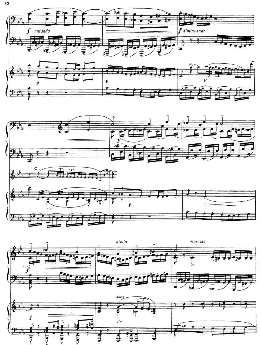 Piano Concerto No.2 in c Minor Op.50（c小调第二钢琴协奏曲·Ⅰ·双钢琴）