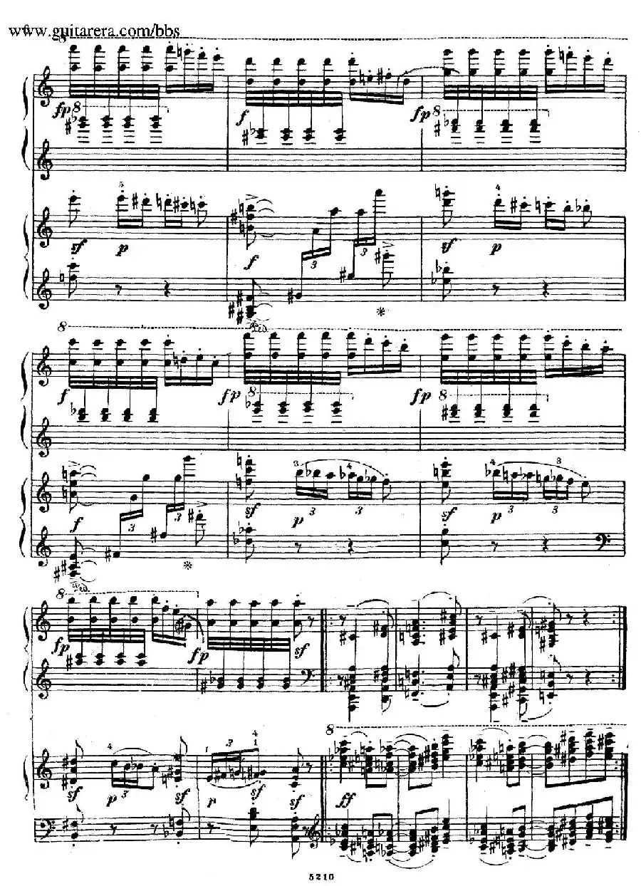 Variation on a Theme by Paganini（帕格尼尼主题变奏曲·双钢琴）