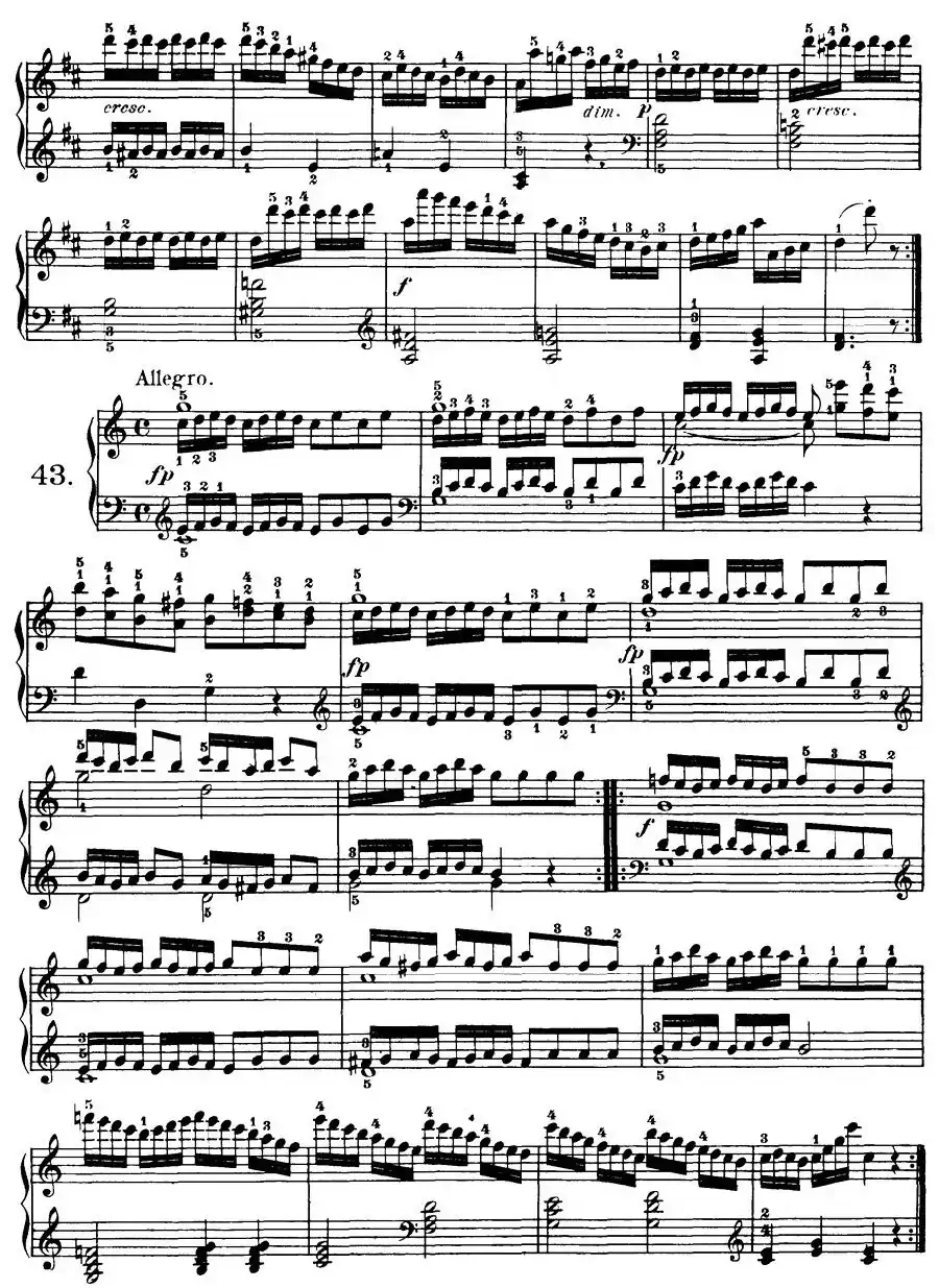 Czerny - 100 Progressive Studies Op.139（37—46）