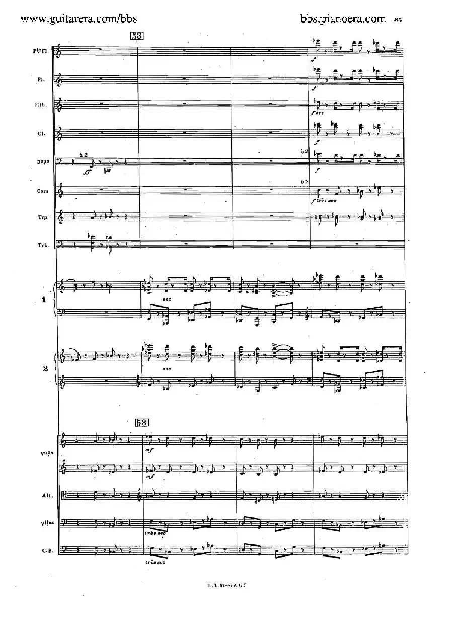 Concerto for 2 Pianos in d Minor（d小调双钢琴协奏曲·总谱）