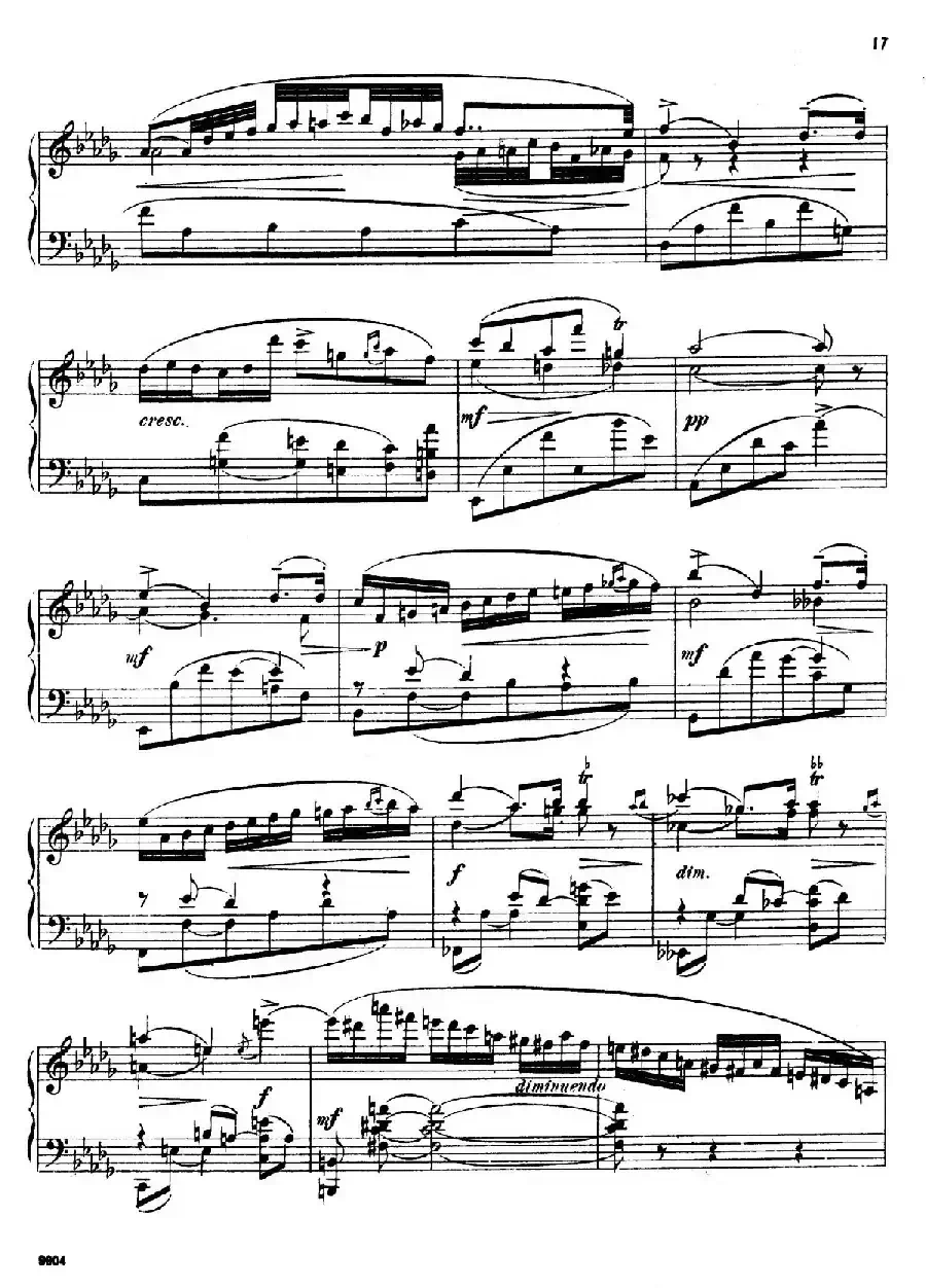 24 Characteristic Pieces Op.36（24首性格小品·3）