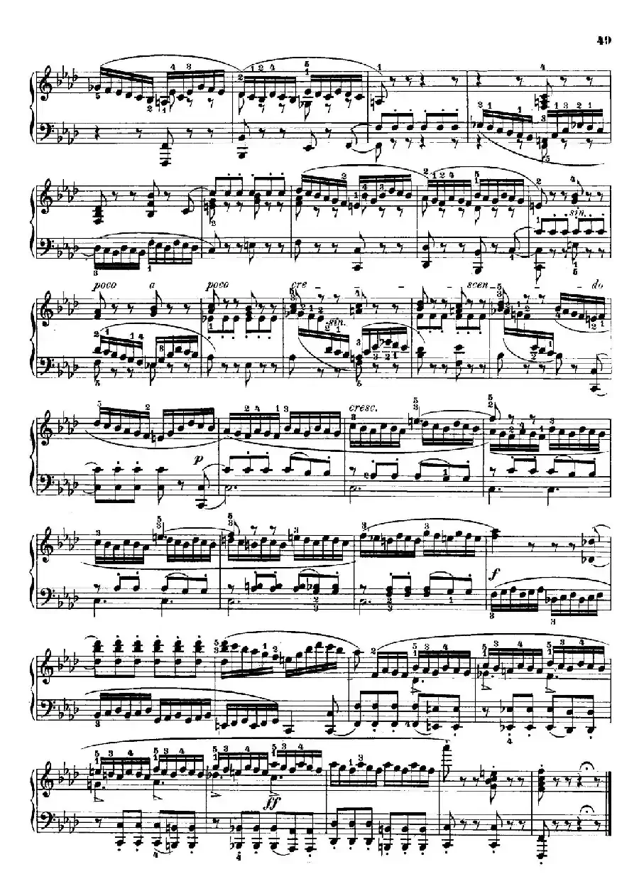 6 Preludes and Fugues Op.35（6首前奏曲与赋格·5）