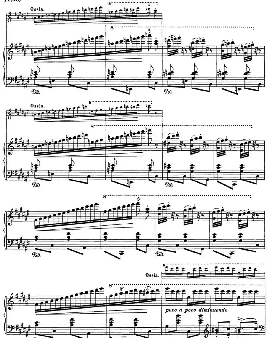 李斯特 匈牙利狂想曲 Hungarian Rhapsodies S.244 No.2