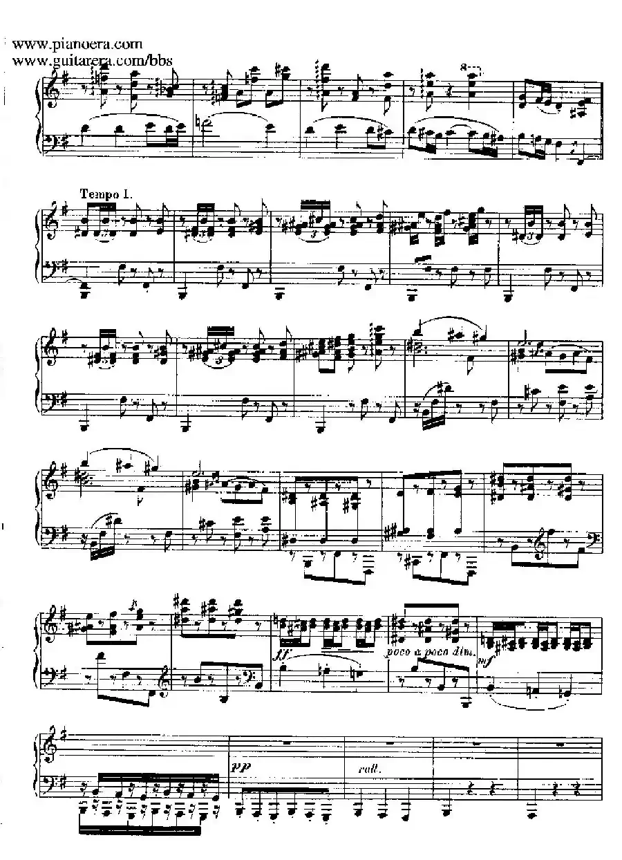 12 Spanish Danses Op.37（12首西班牙舞曲·7）