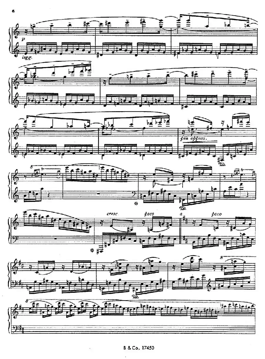 Premiere Etude de Concert Op.65（第一号音乐会练习曲）