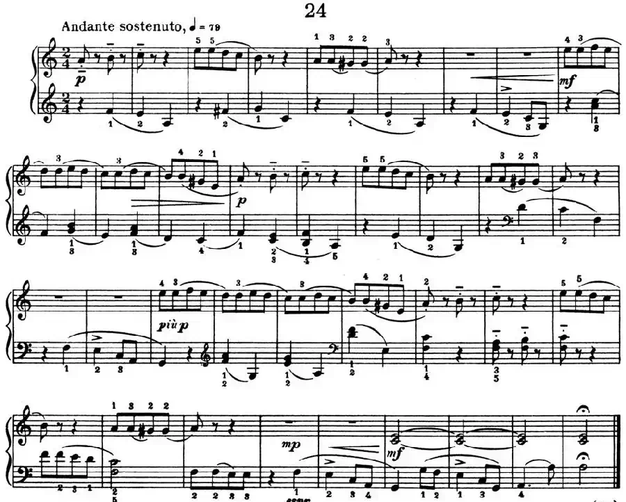 For Children Sz.42（献给孩子们·24）