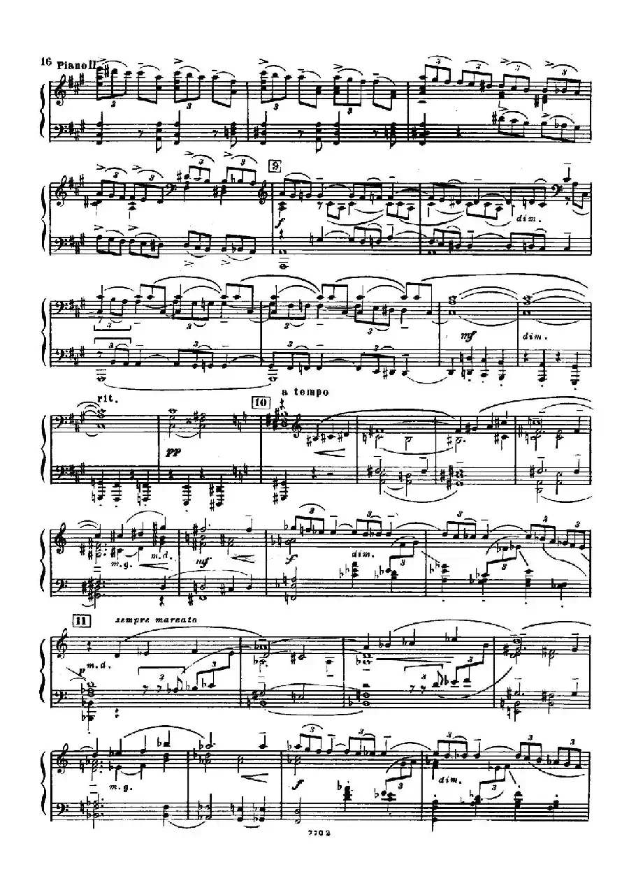 升f小调第一钢琴协奏曲 Op.1（双钢琴版）