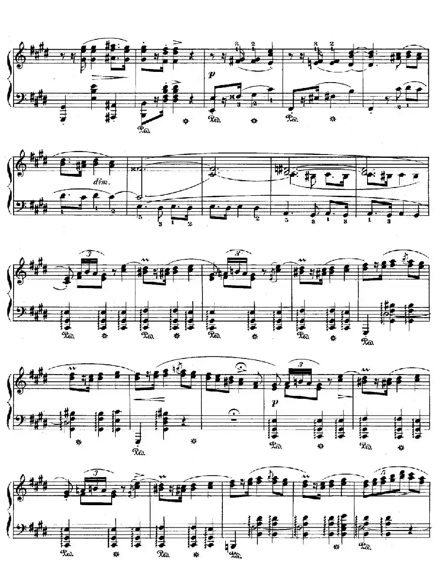Quatre Mazurkas Op.30（4首玛祖卡舞曲·4）