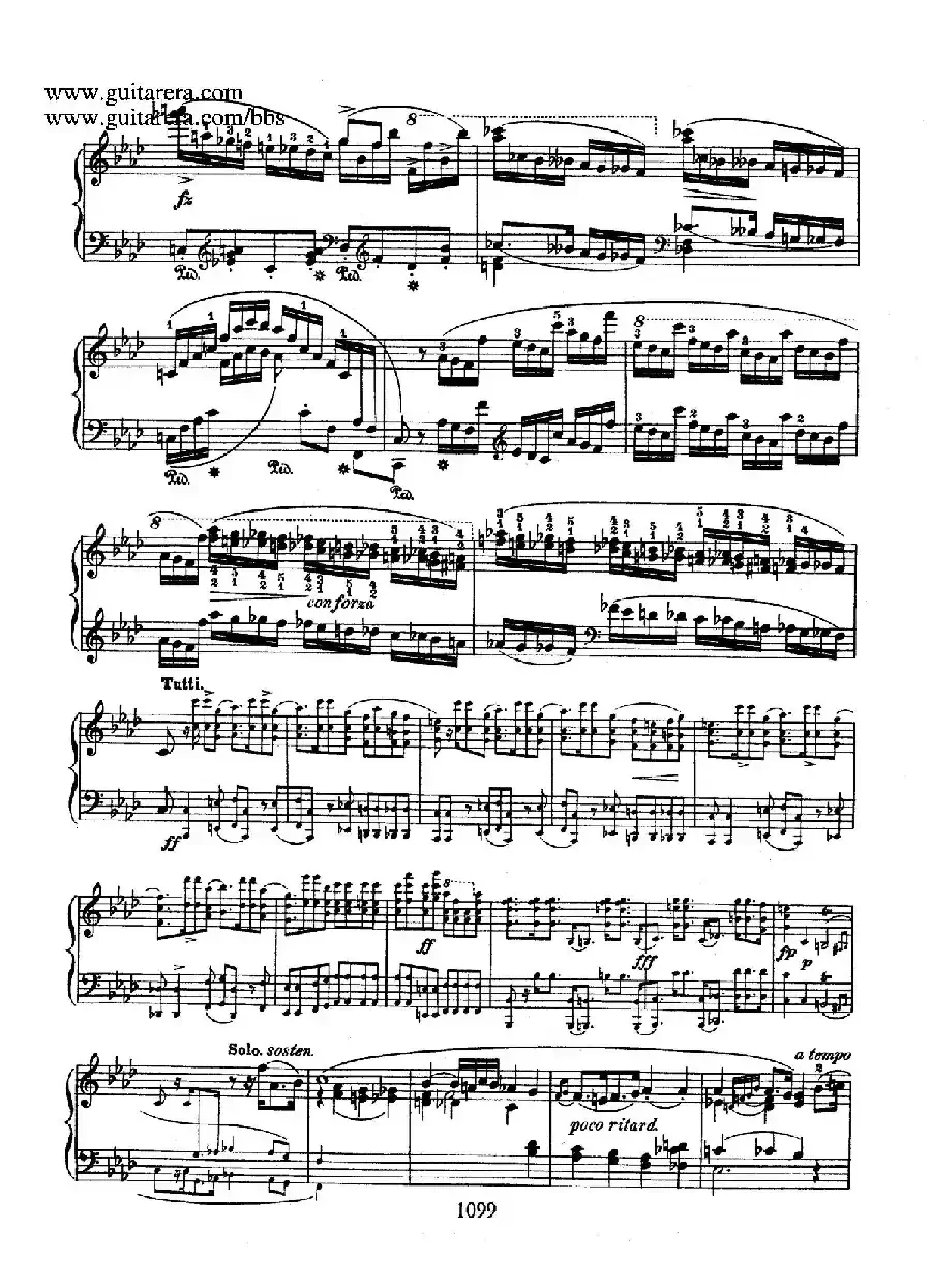 Piano Concerto No.2 in f Minor Op.21（f小调第二钢琴协奏曲·钢琴独奏版）