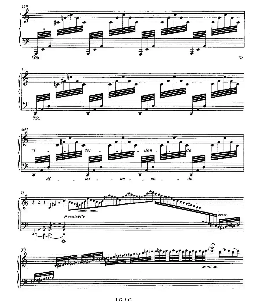 Choral Fantasia in c Minor Op.80（c小调合唱幻想曲·钢琴独奏版）