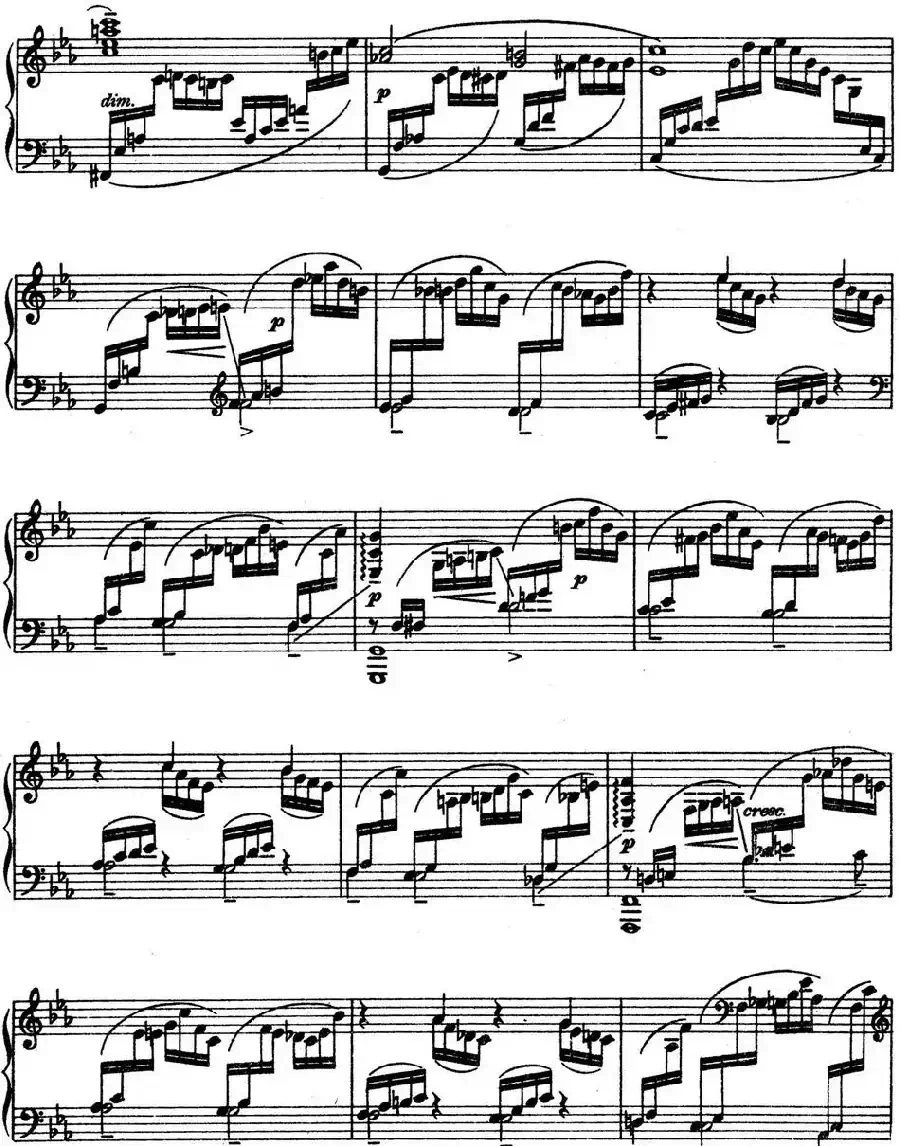 10 Preludes Op.23（拉赫玛尼诺夫10首前奏曲·Ⅶ）