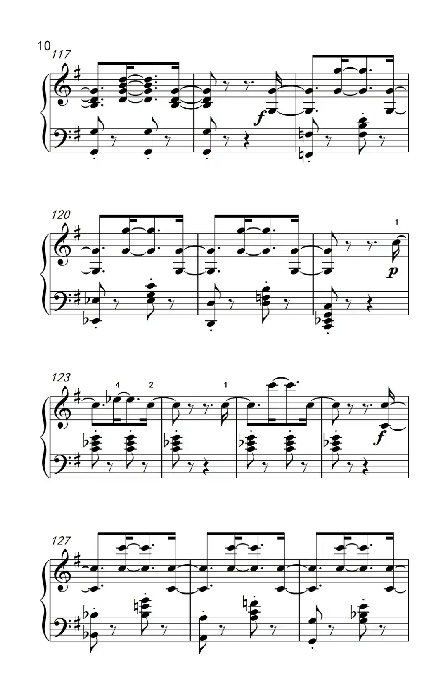 第九级2.G大调奏鸣曲 第一乐章 Op.31 No.1（中央音乐学院 钢琴（业余）考级教程 7-9级）