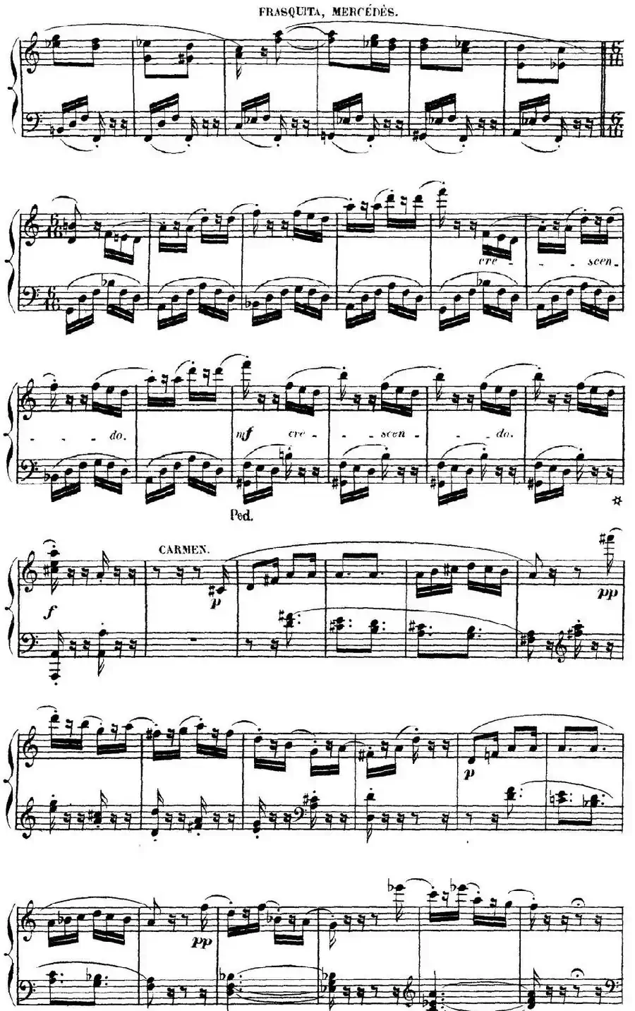 Carmen for Solo Piano（卡门全剧钢琴独奏版）（No.15）