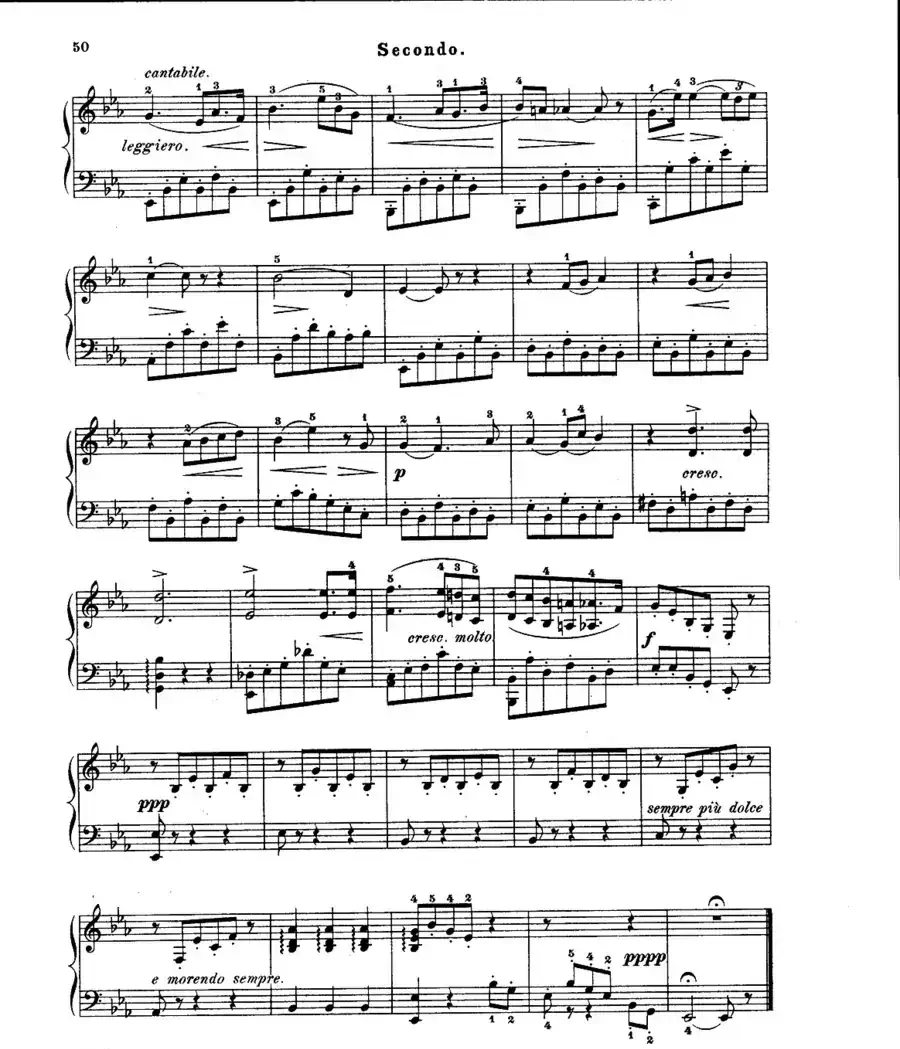 L'Arlesienne Suite No·2（阿莱城姑娘·第二组曲·四手联弹）