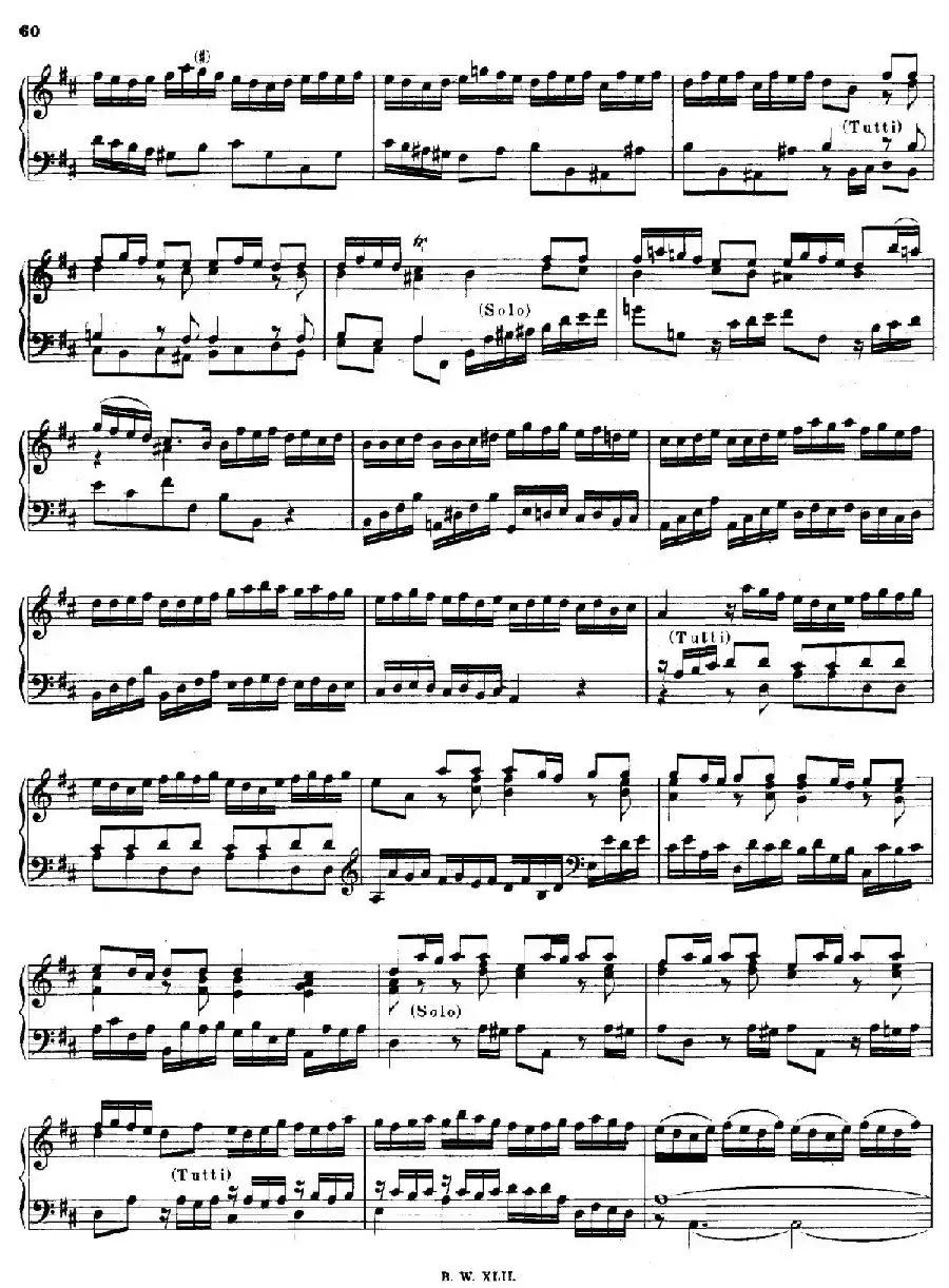 16 Concertos  BWV 972-987（十六首为独奏古钢琴而作的协奏曲）（P1——10）