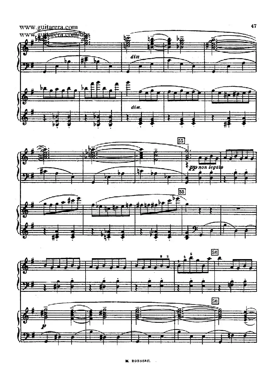 第二双钢琴组曲 Suite for Two Pianos No.2 Op.17（2. 圆舞曲 Valse）