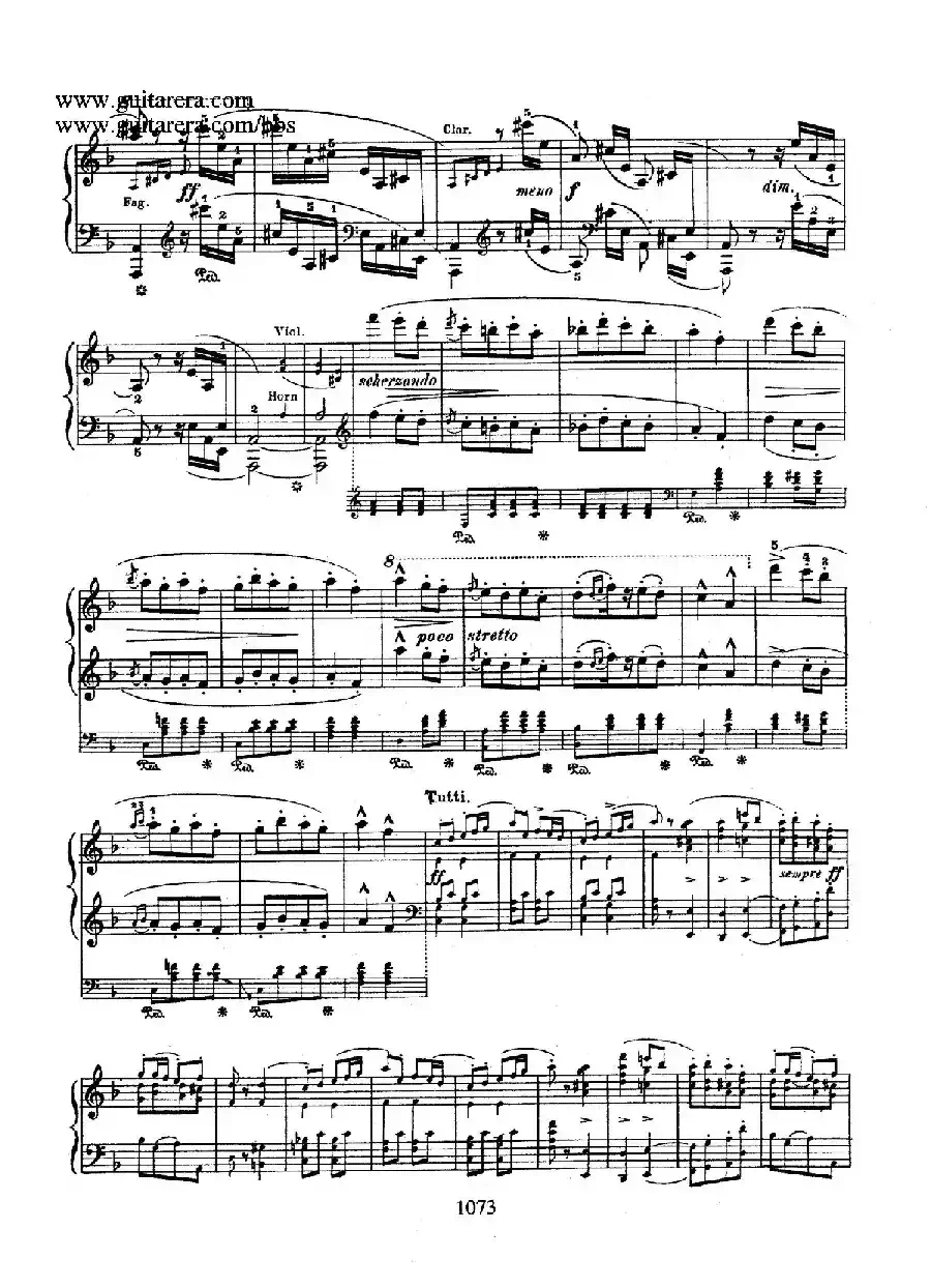 Krakowiak Grand Rondo de Concert Op.14 （克拉科维克音乐会用大回旋曲·钢琴独奏版）