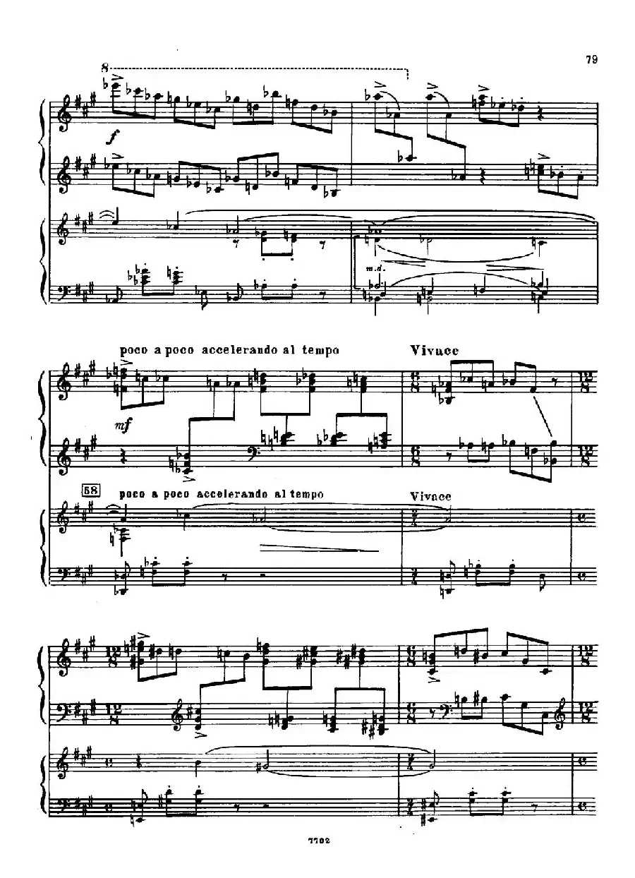 升f小调第一钢琴协奏曲 Op.1（双钢琴版）