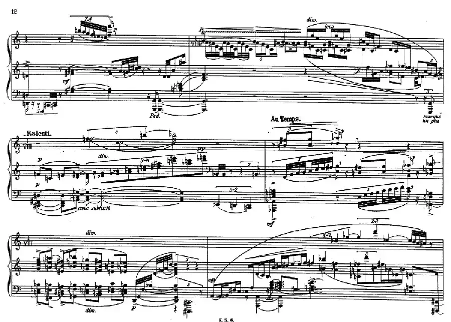 Piano Sonata No.2（第二钢琴奏鸣曲）（P3——22）