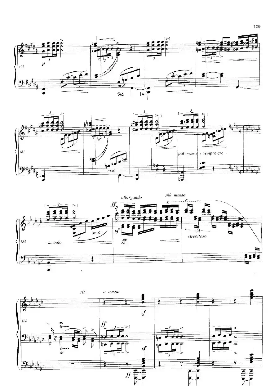 Variations and Fuge in e-flat Minor Op.23（降e小调主题变奏与赋格）
