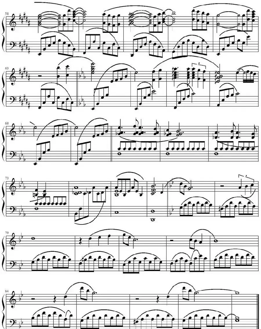 初恋（弹琴吧制谱版）