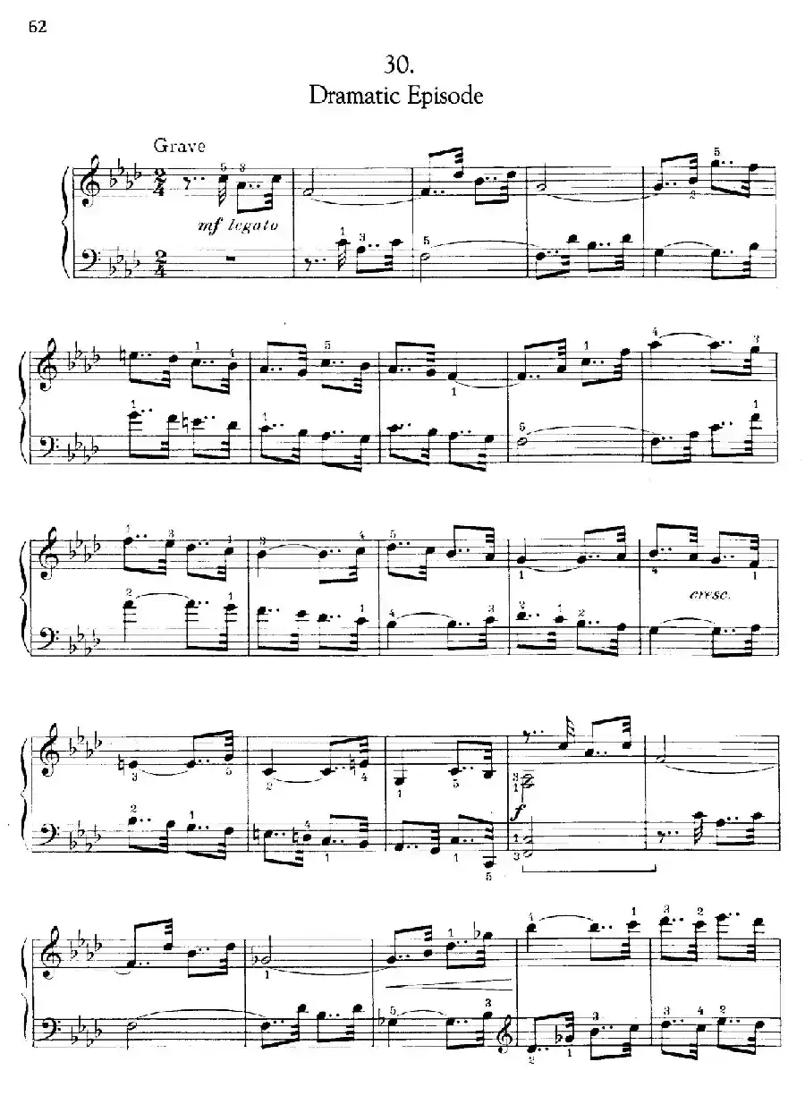 Thirty Pieces For Children Op.27（30首儿童钢琴曲 26—30）