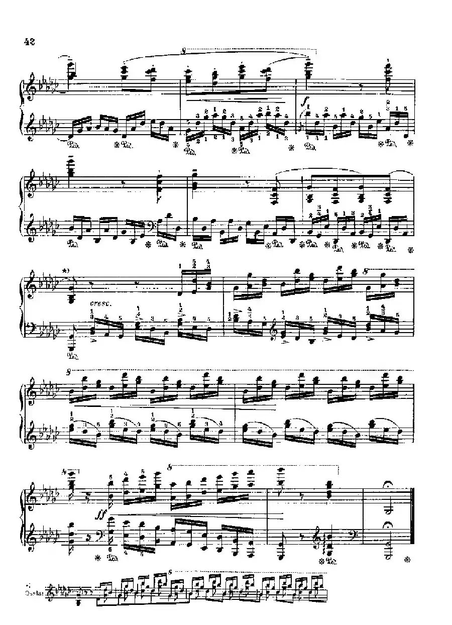 53首以肖邦练习曲为素材而作的练习曲（No.7）
