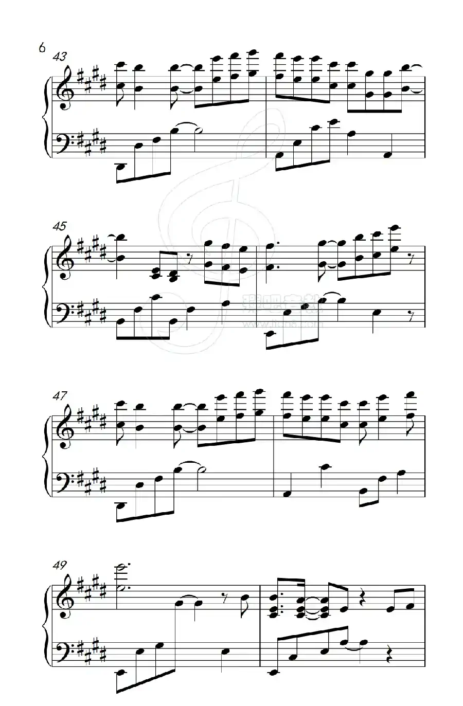 一路上有你（《弹吧音教》制谱版）