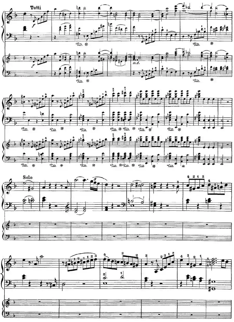 二十八部钢琴协奏曲 No.20（P46-59）