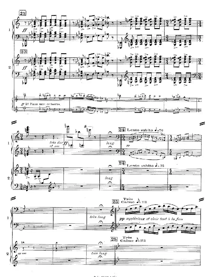 Concerto for 2 Pianos in d Minor（d小调双钢琴协奏曲· 第一乐章）