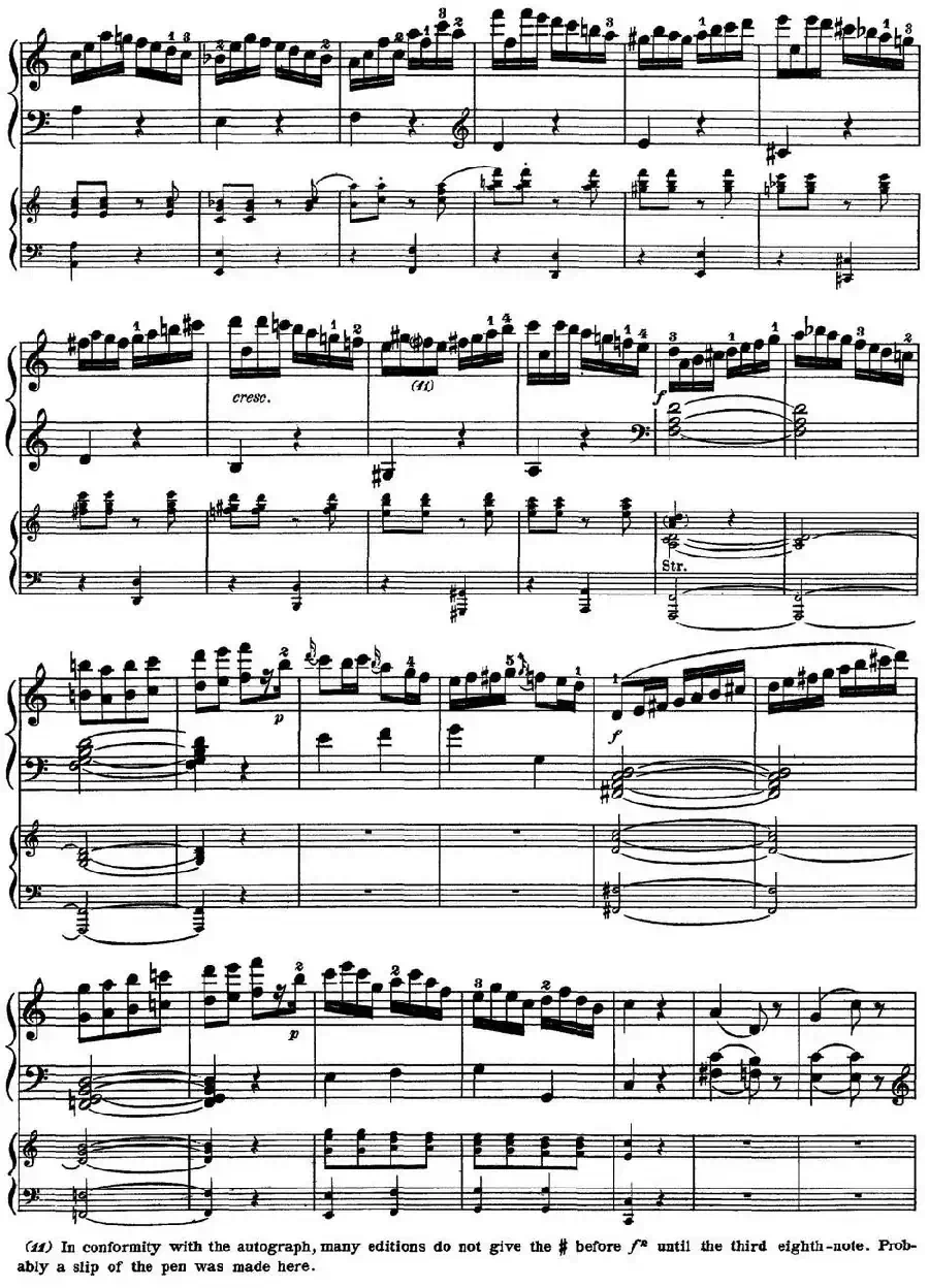 二十八部钢琴协奏曲 No.21（P46-54）