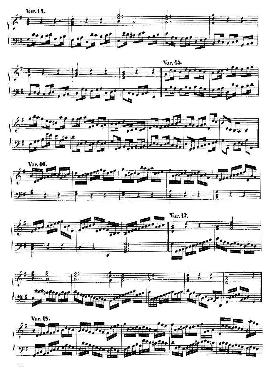 Chaconne in G major G.228（G大调恰空）