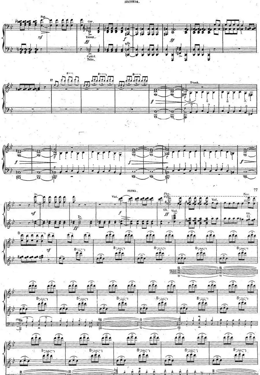 Harold en Italie Op.16 - 4 Hands（哈罗尔德在意大利·四手联弹）（P31——40）
