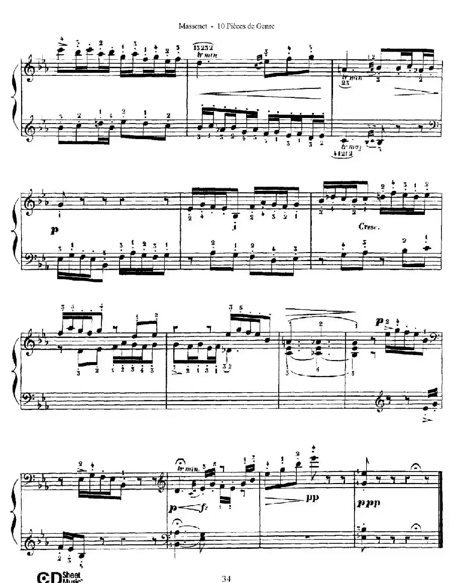 Dix Pièces de Genre Op.10（10首个性小品·Ⅸ）