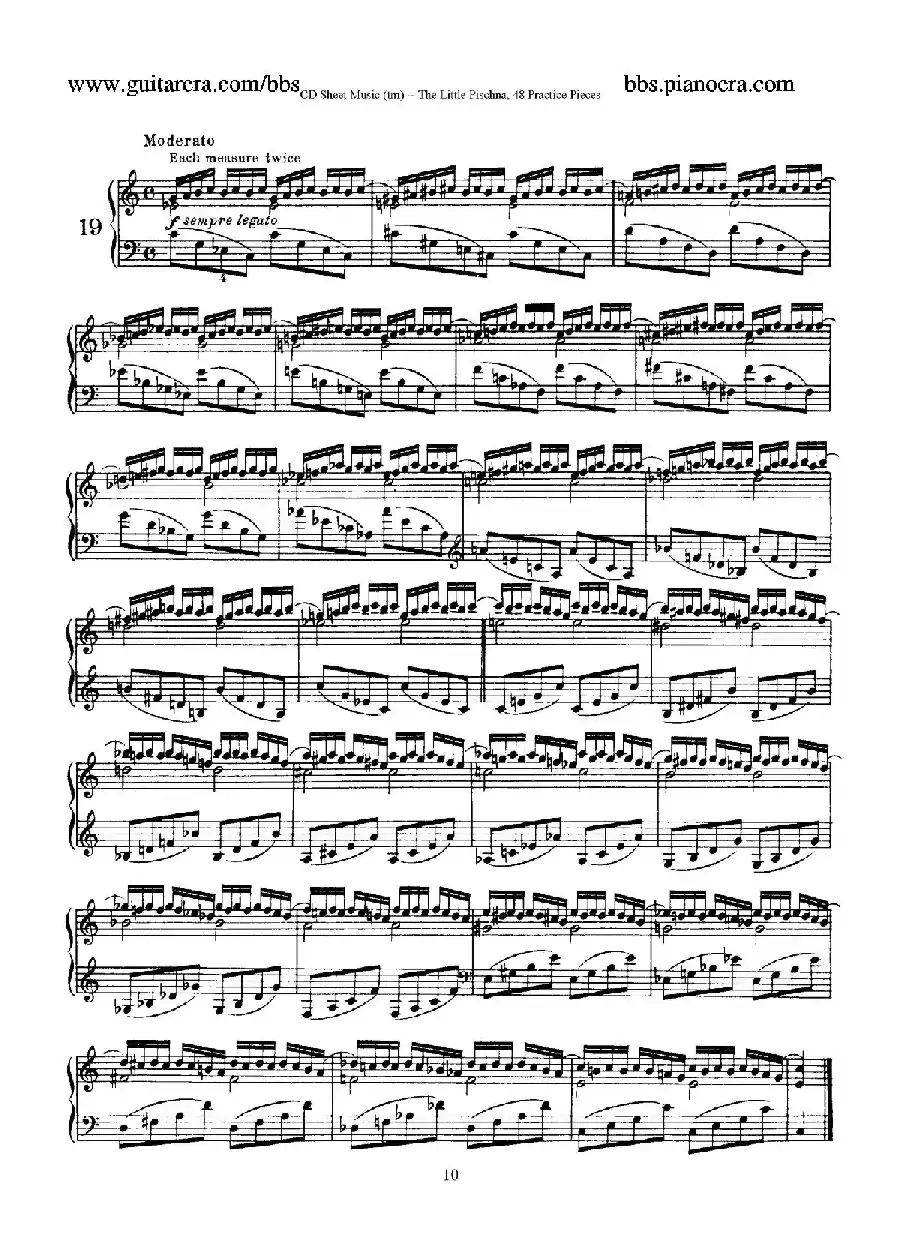 48 Practice Pieces（四十八首钢琴练习曲）