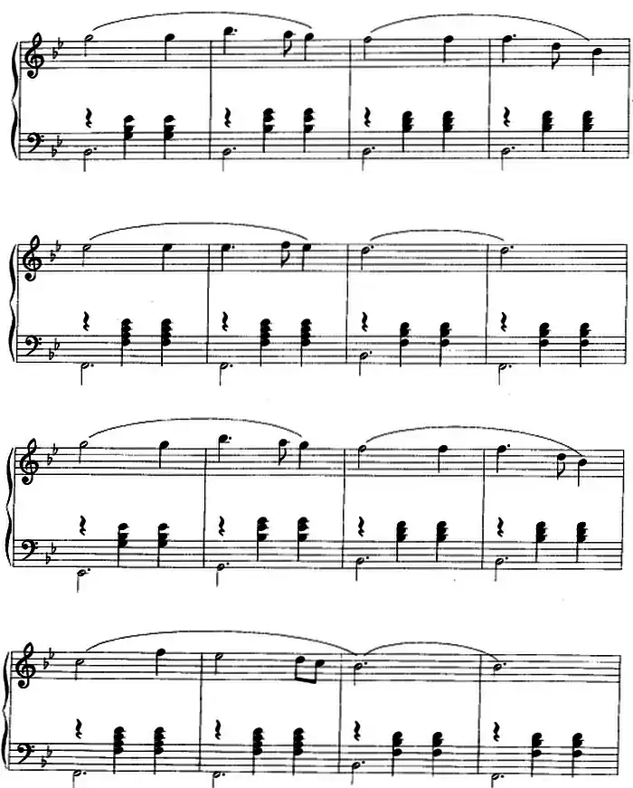 钢琴小品:圆舞曲