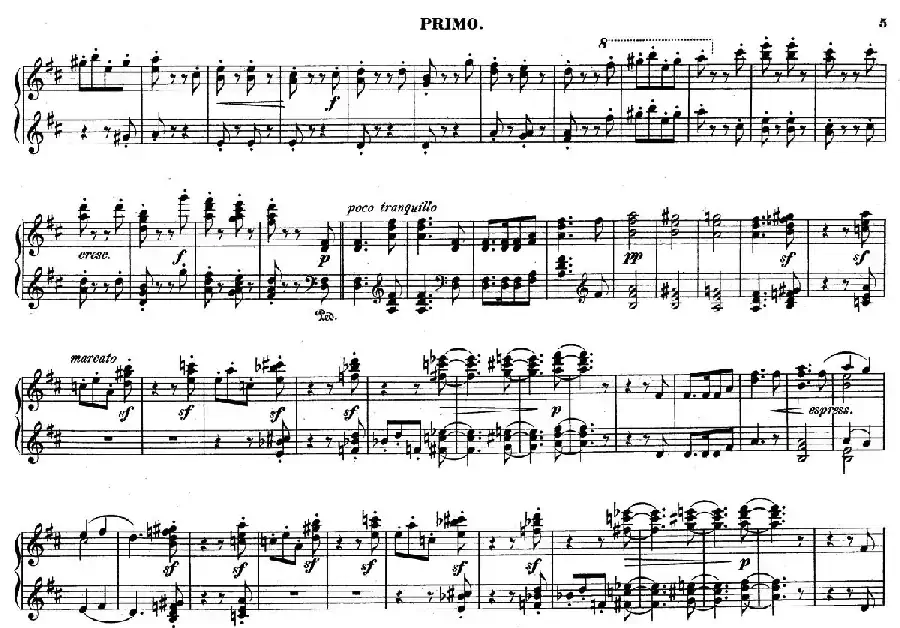 Zwolf Original-Compositionen fur Pianoforte zu 4 Handen Op.57（12首四手联弹小品·8）