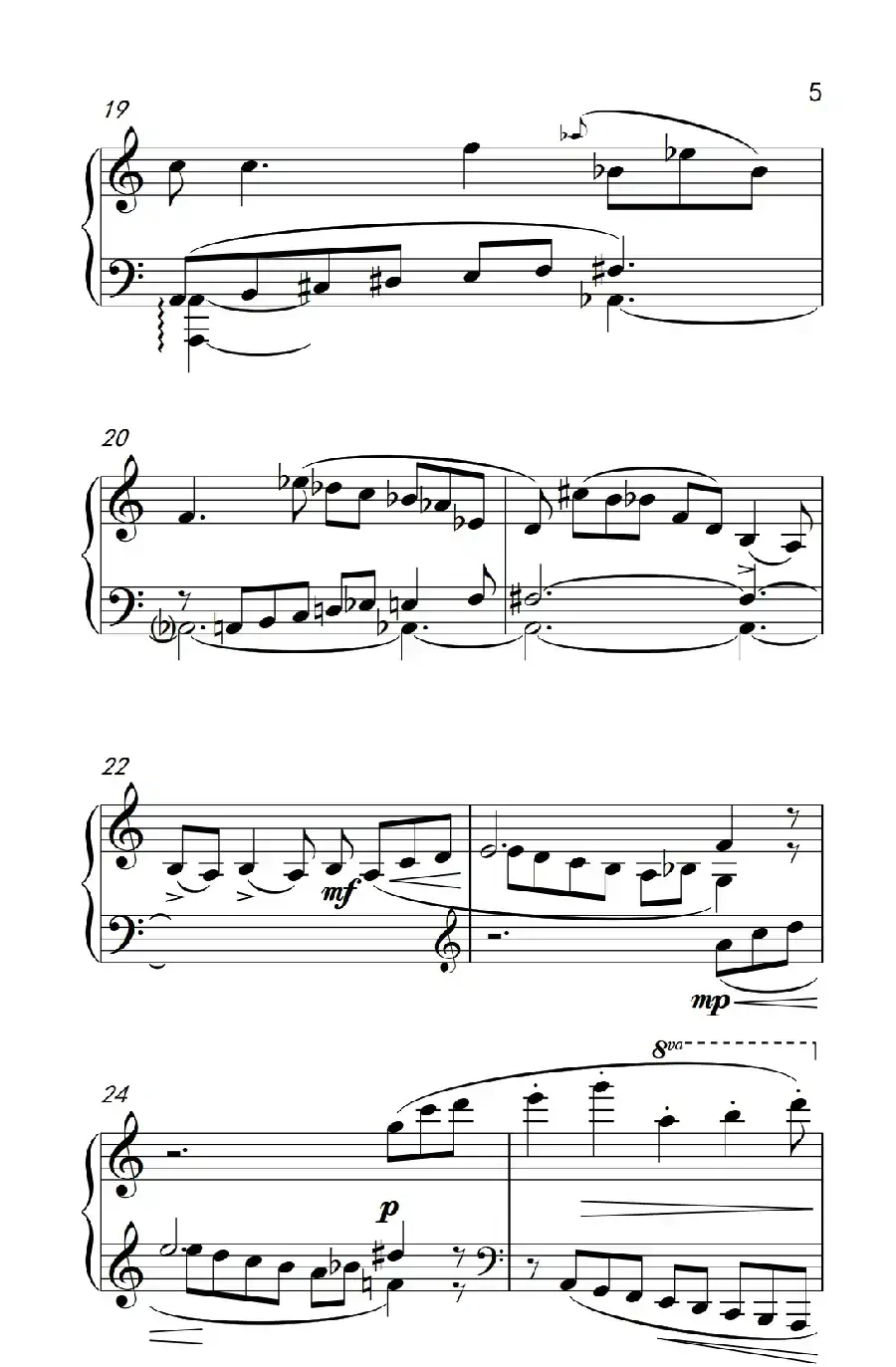 六首保加利亚节奏舞曲 第一首(巴托克 小宇宙 钢琴教程 6)