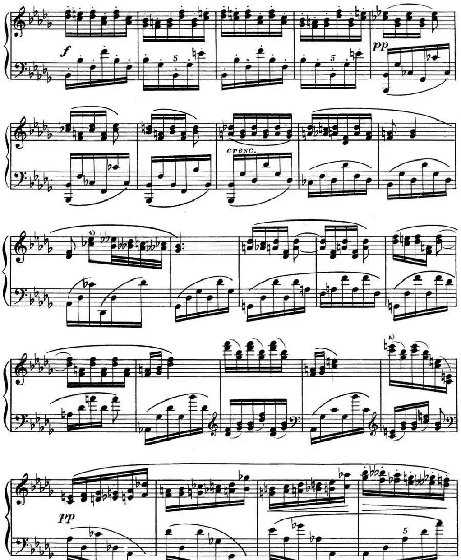 斯克里亚宾 钢琴练习曲 Op.8 No.10 Alexander Scriabin Etudes