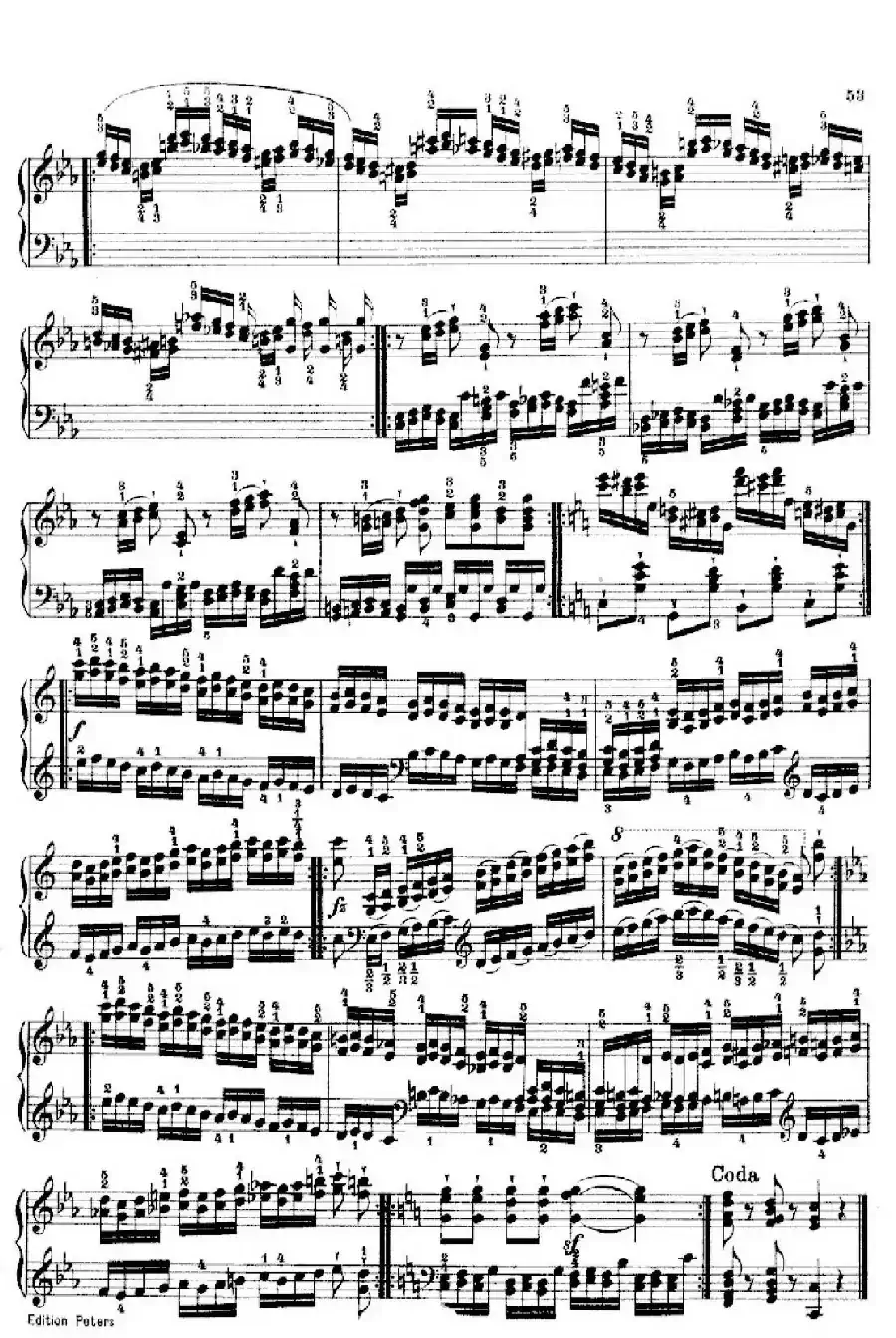 School of the Virtuoso Op.365（60首钢琴高级练习曲·21）