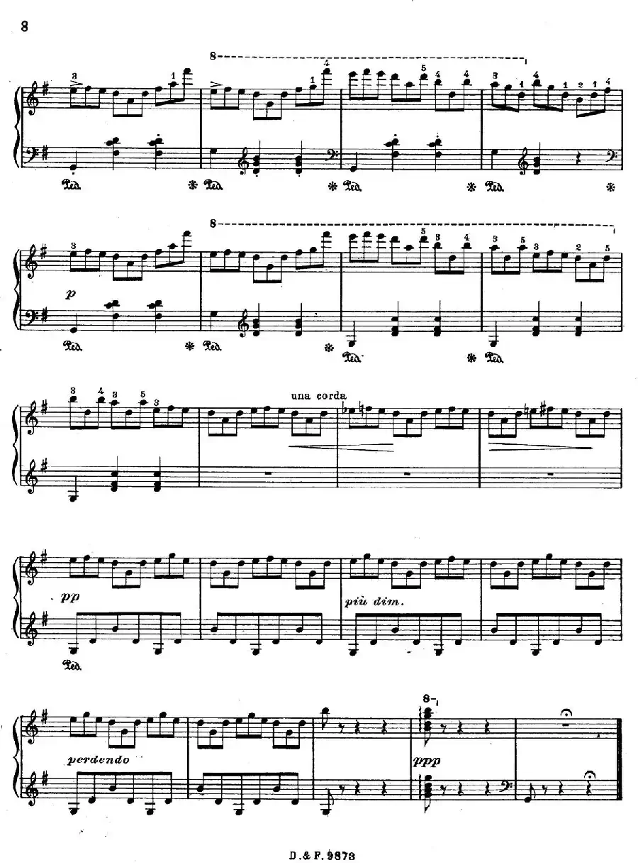 6 Chants Polonais S.480（6首波兰歌曲·Ⅰ）
