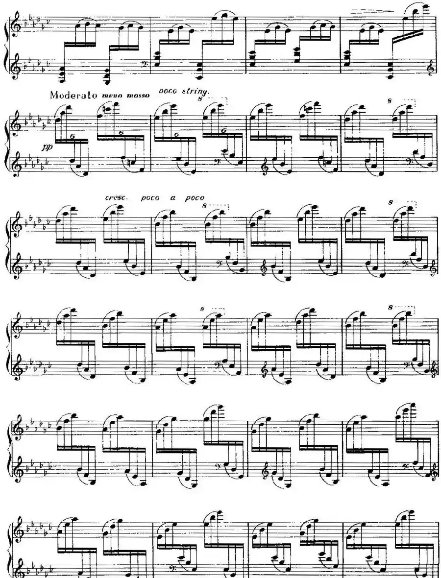 中国钢琴名曲30首：夕阳箫鼓