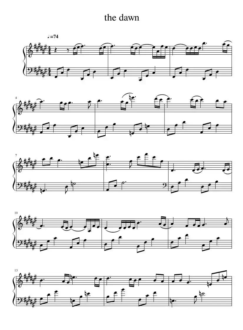the dawn（魔兽争霸-亡灵序曲）