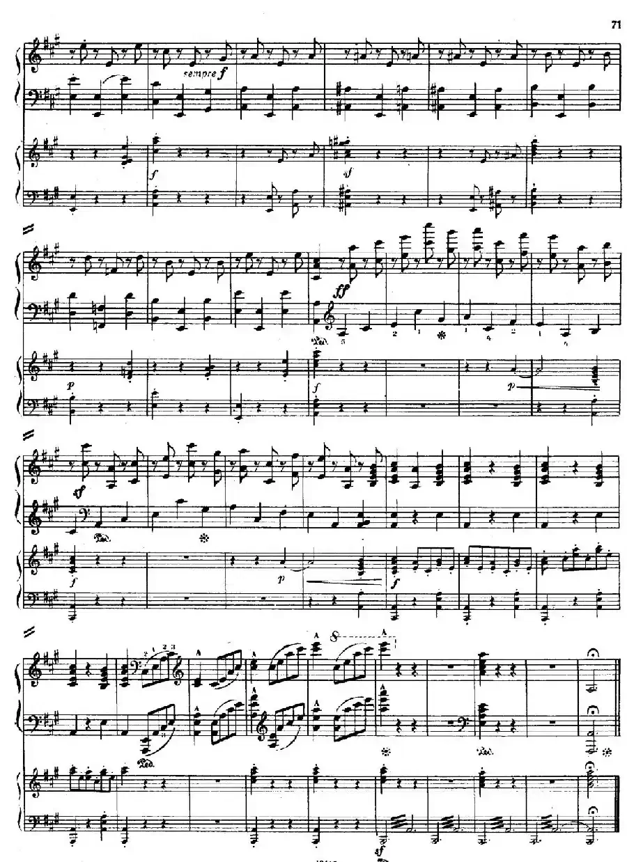 Piano Concerto in a Minor Op.54（a小调钢琴协奏曲·双钢琴）