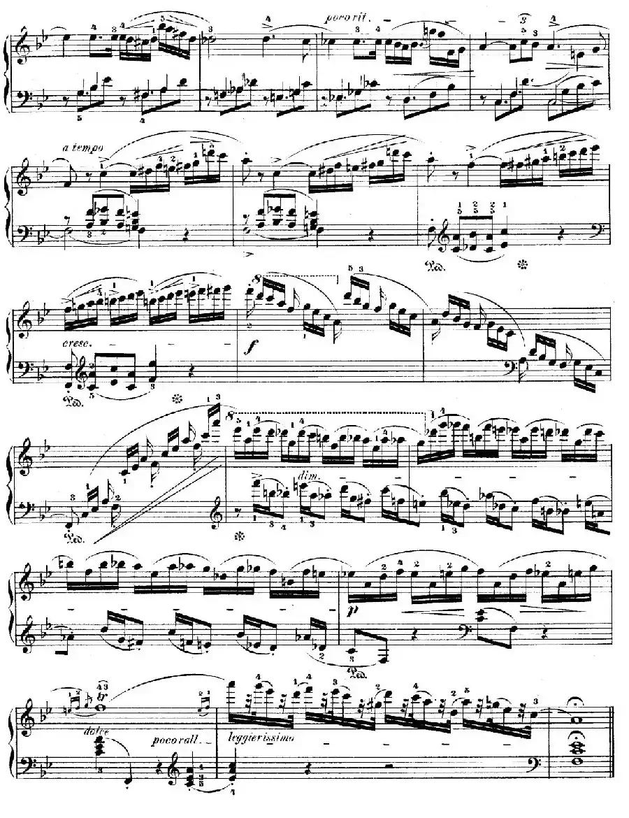 Variations on Je Vends Des Scapulaires Op.12（降B大调华丽变奏曲）