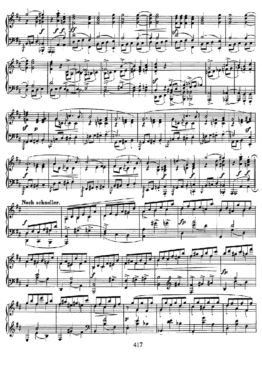 Novelletten Op.21（4）