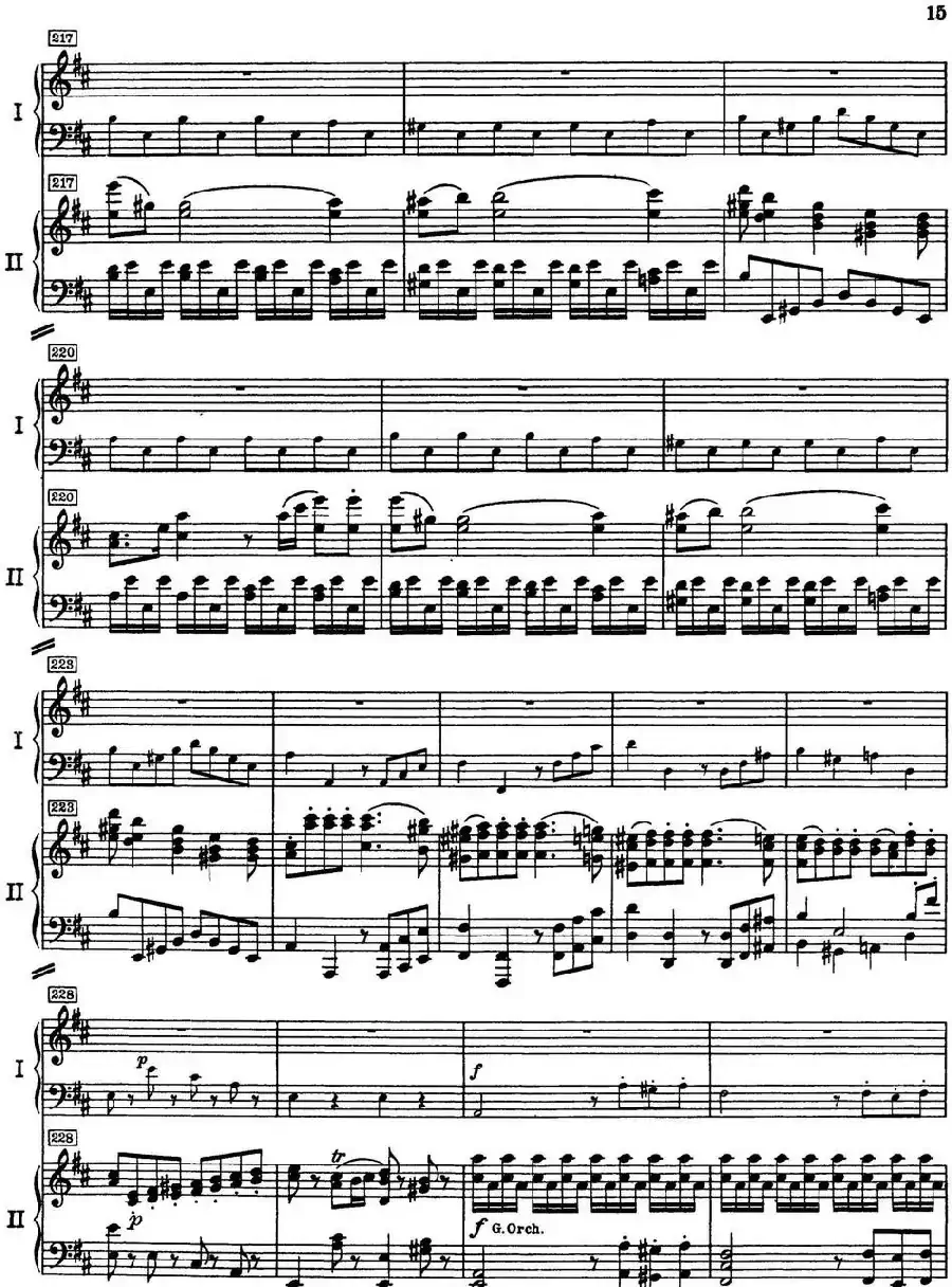 二十八部钢琴协奏曲 No.26（P1-15）